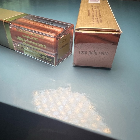 STILA • GLITTER & GLOW LIQUID EYE SHADOW • ROSE GOLD RETRO • NIB - Picture 7 of 7